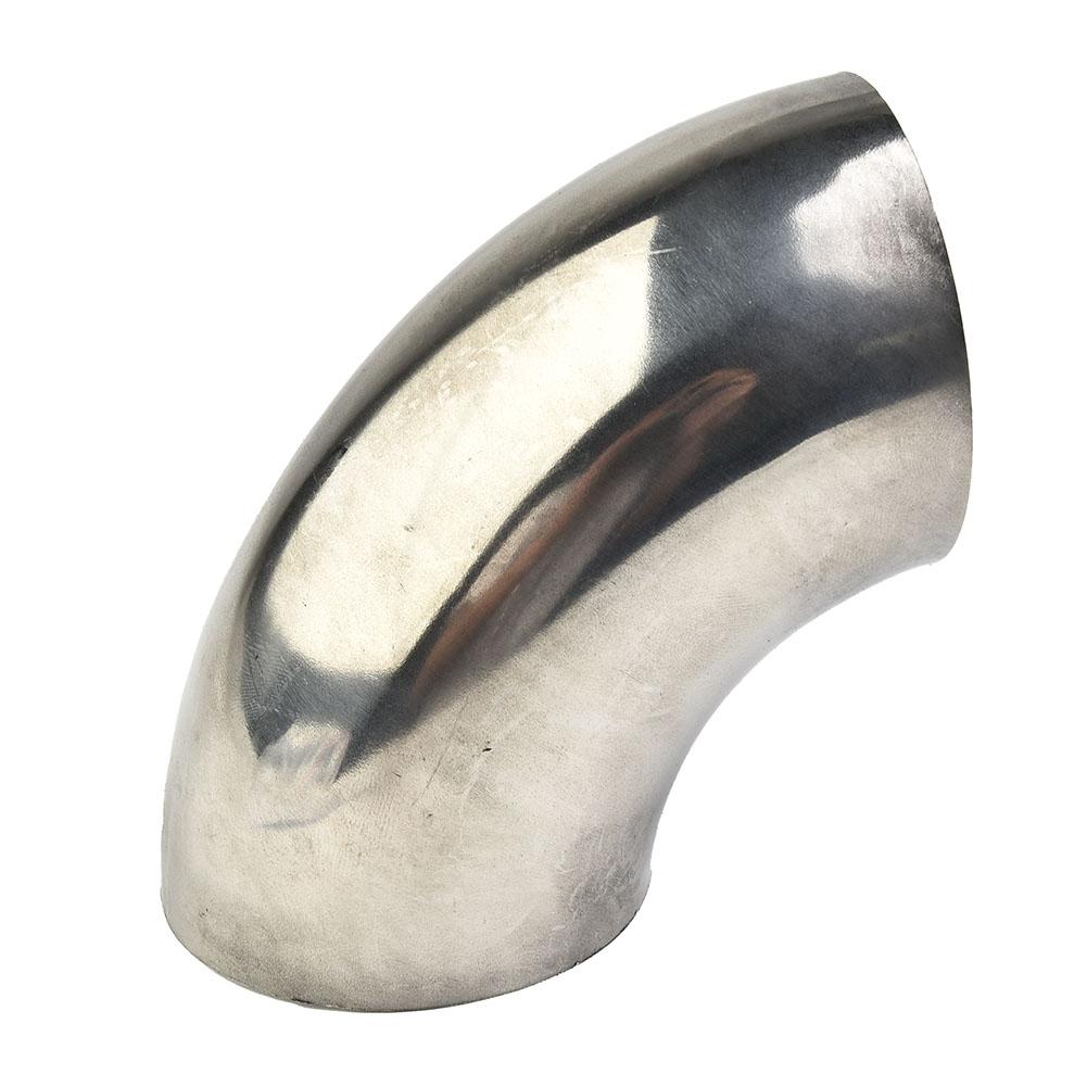 2 Inch/51mm Stainless Steel Exhaust Pipe Weldable Bend Elbow Fittings