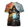 Camiseta de verano con estampado 3D del juego Mortal Kombat, superventas, manga corta, estilo callejero, informal, para hombre
