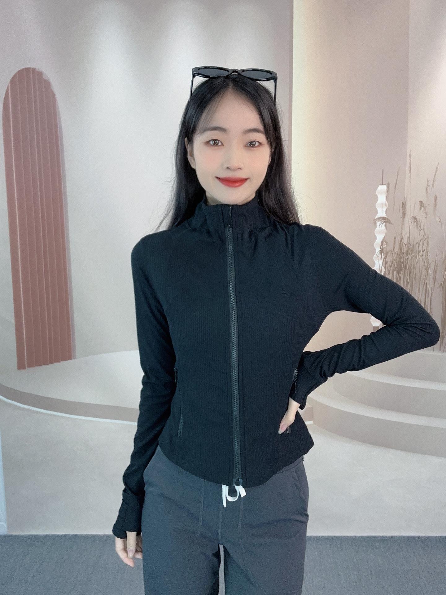 

Women s Slim Fit Quick-Dry Classic Sport Yoga Jacket with Stand-Up Collar, Nude Feeling, Long Sleeve Outerwear XXXL