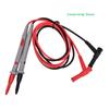 2Pcs 1 Red + 1 Black Universal Digital Multimeter Multi Meter Test Lead Probe Wire Pen Cable