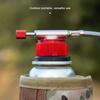 Outdoor Gas Tank Support Adapter Multi-Functional Anti-Leakage Self-Locking Device Stove Converter Head Camping Accessories