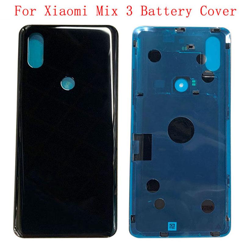 

Корпус задней двери панели аккумулятора для Xiaomi Mi Mix 3 Back с ремонтом логотипа