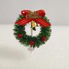 Mini Cake Plugin Christmas Baking Plug Christmas Tree Leaf Wreath Flag Holiday Ornament