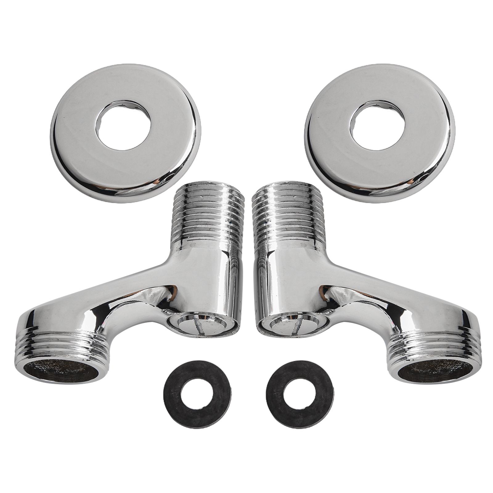 

Adjustable Angle Valve Shower Faucet Adapter Stainless Steel