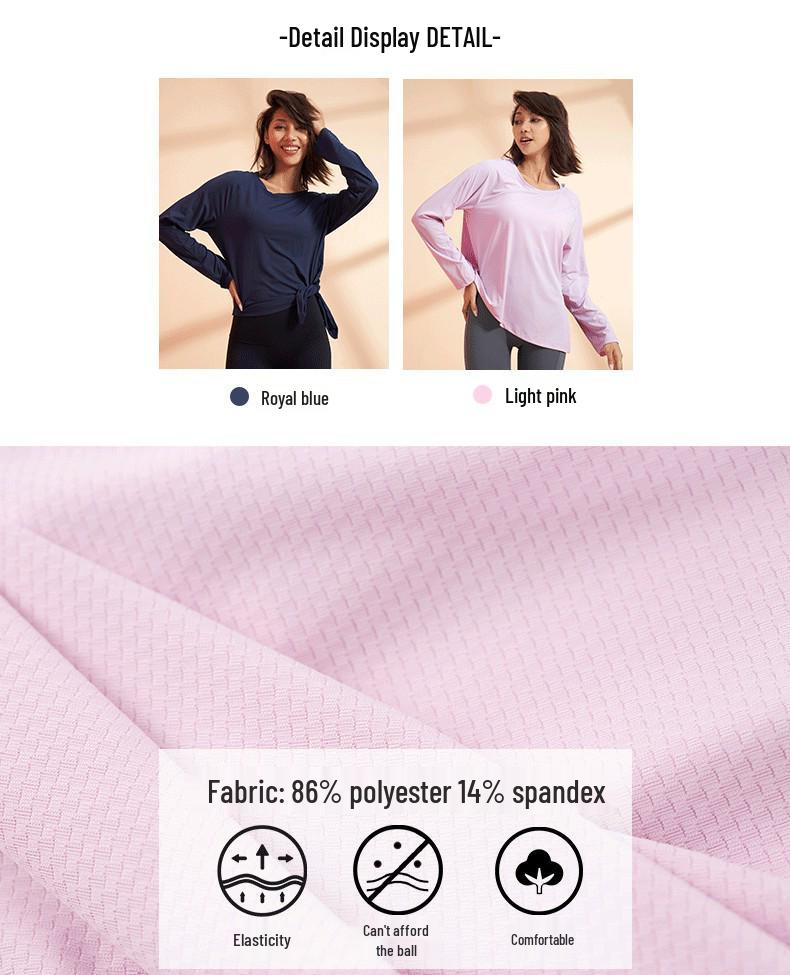 2020 Women's Loose Slimming Quick-Dry Plus Size Sports Cover-Up Running T-Shirt Yoga Top