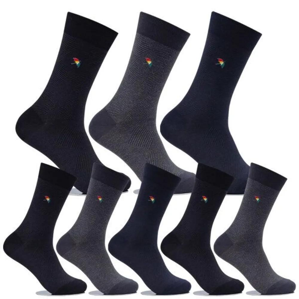 [Arnold Palmer] Men s Argyle Long Dress Socks 8 Pairs HM008 Men s Dress Socks Dress Socks HM008_8 pairs of long knee pads