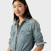 Levi's Ultimate Western Denim Shirt Women's Long Sleeve US S 86832-0070