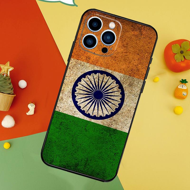 India Indian Flag Phone Case For IPhone 18 17 Pro Max 16 14 13 12 11 15 Pro Max Plus 12 13 Mini 16e 17 Air Cover