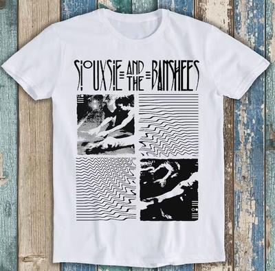 Siouxsie And The Banshees Música Edição Limitada Camiseta Engraçada Presente Camiseta 2495