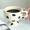 Personalized Creative European Ceramic Mug Hand Drawn Irregular Drinking Cup Tall Coffee Milk Water Cup Couple Gift 2025 New