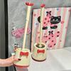 Bow Household Toilet Brush Long Handle Base Dead Corner Set Toilet Brush Bathroom Cleaning Wall Mounted Artifact