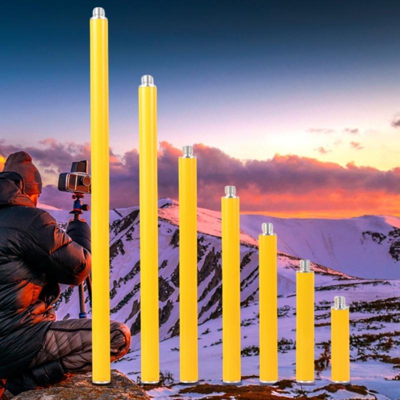 Aluminiumlegierung Verlängerungsstange 25 mm Durchmesser 5/8"-11 Gewinde Für GNSS-Antennen RTK-Vermessungsstative Stabilisatoren