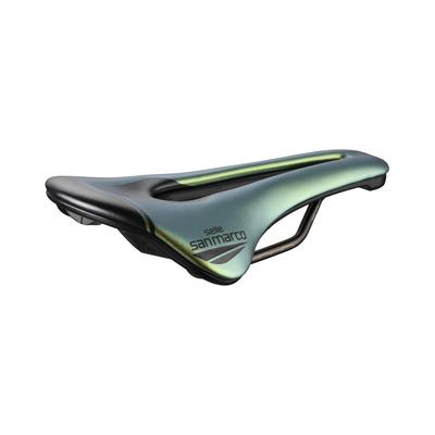 Siodło rowerowe San Marco Short Fit Racing Tęczowe Złote Racingowe Szerokie WIDE L3 W 155 x D 255 mm SHORTFIT Racing Wide ZŁOTE 287LW703 2.0 - 2.0
