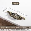 Antique Blue-Red Bronze European Classic Kitchen Cabinet Ring Pull Handle