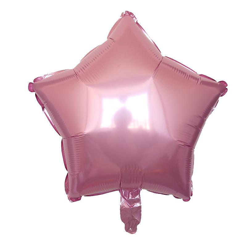 10pcs 18inch Gold Silver Foil Helium Star Balloon Wedding Decoration Baby Shower Kids Birthday Party Pure Air Globos Supplies