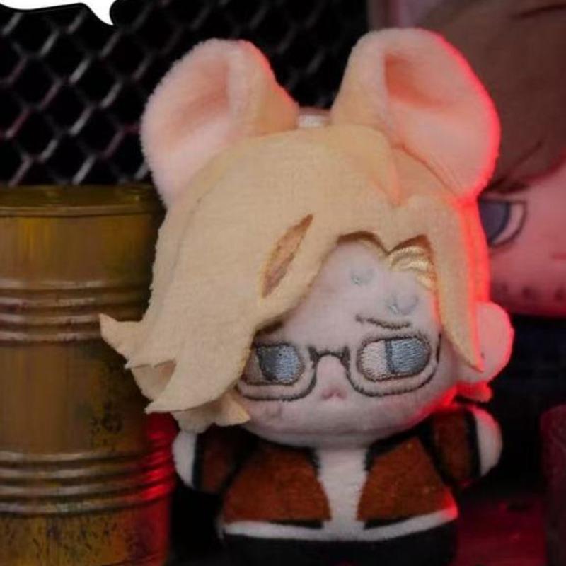 10Cm Resident Evil Leon Plush Doll Kawaii Scott Kennedy Plushie Doll Toy Anime Game Peripherals Fans Pendants Keychain Gift