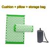 Acupressure Mat Massage Mat Pillow Set Applicator for Neck Foot Yoga Mat with Needle Back Cushion