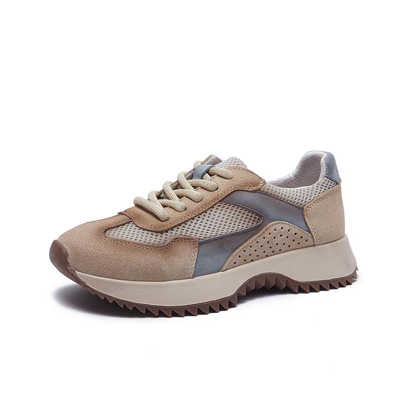 

Туфли из натуральной кожи «Форрест Гамп» — удобные, универсальные и модные повседневные туфли на толстой подошве для женщин 40