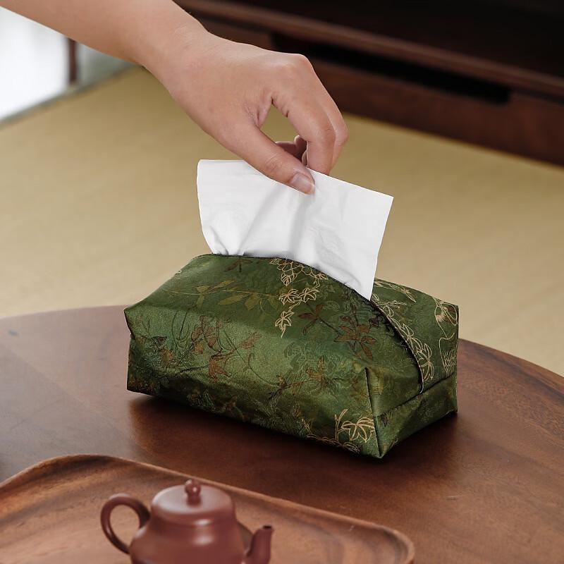 Xiangyunsha Fabric Tissue Box