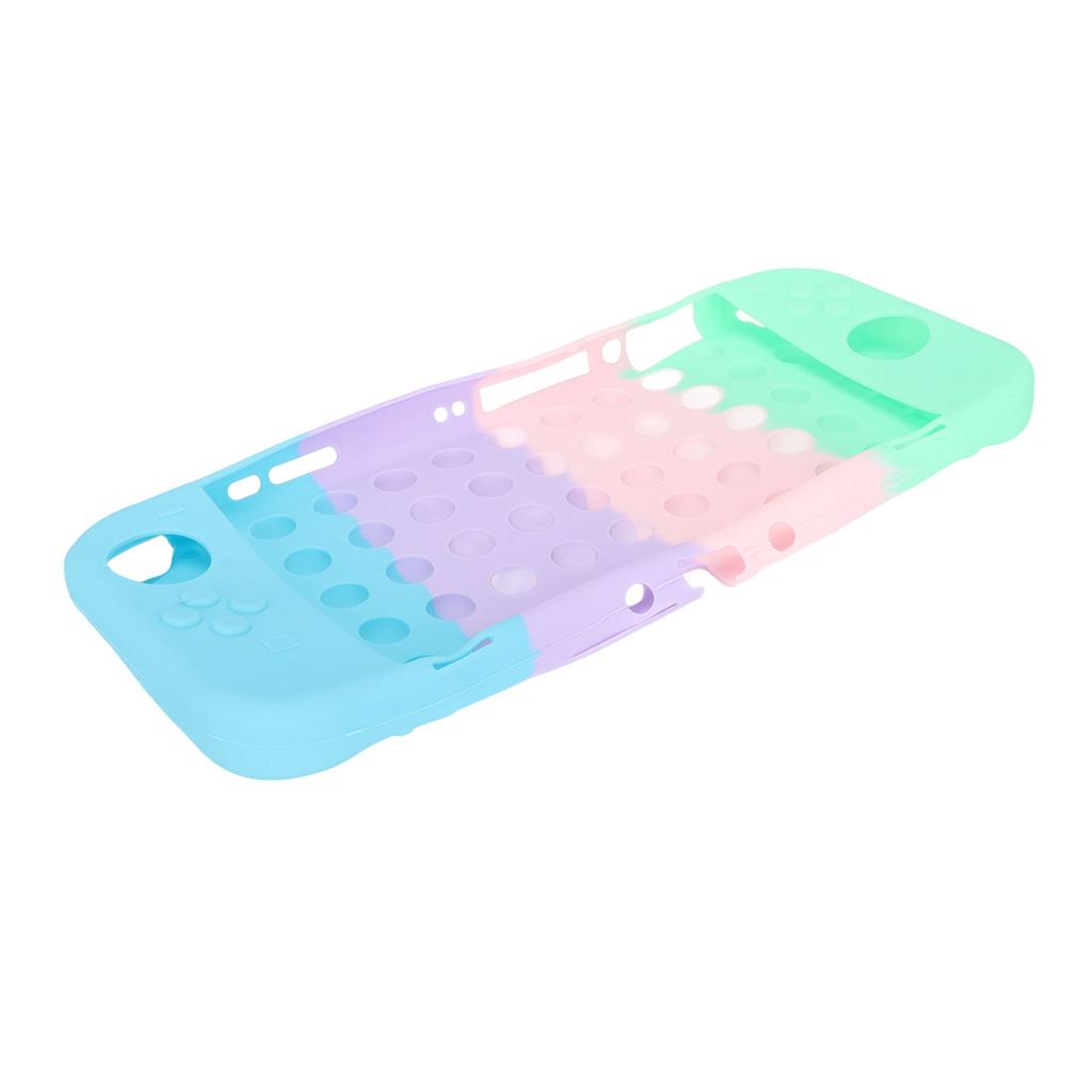 For Switch OLED Protective Case Scratch Resistant Game Console Silicone Protective Cover