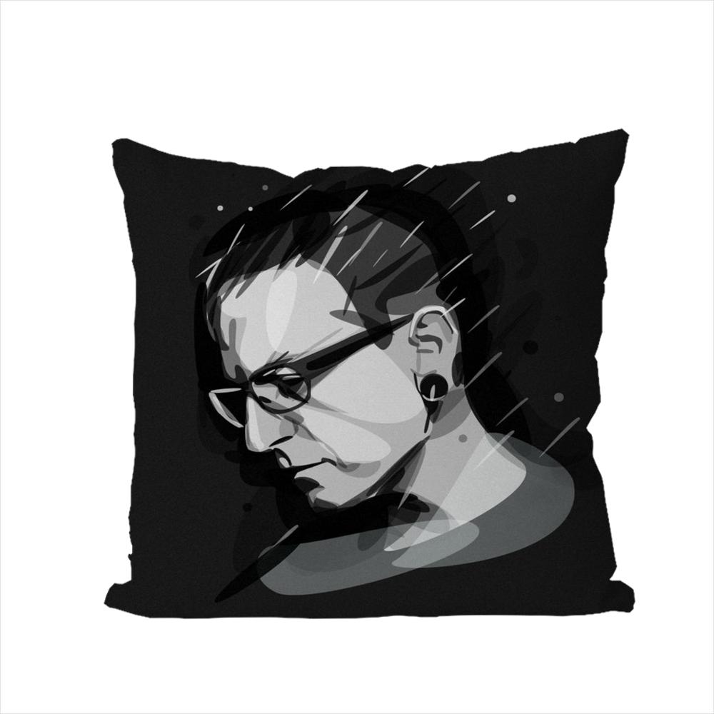 Singer CChester Bennington Pillow Case For Car Sofa Decorative Home Doublesided Print Plush Square Throw Pillow Cushion Cover