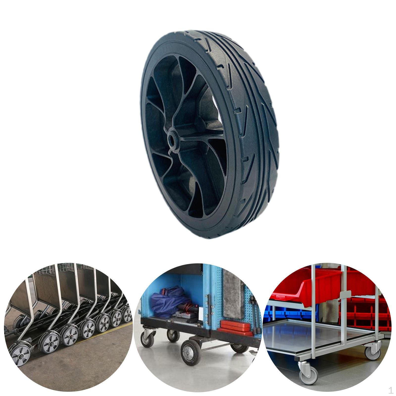 Пневматическое колесо для тачки, легкое в установке, тачка из ПП ПВХ, подходит для садоводства 7inch