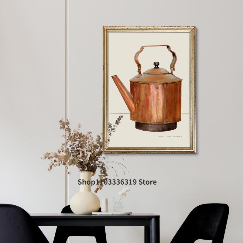 Still Life Breakfast Food Dining Room Kitchen Cottagecore Art Poster Canvas Painting Wall Prints Picture for Room Home Decor