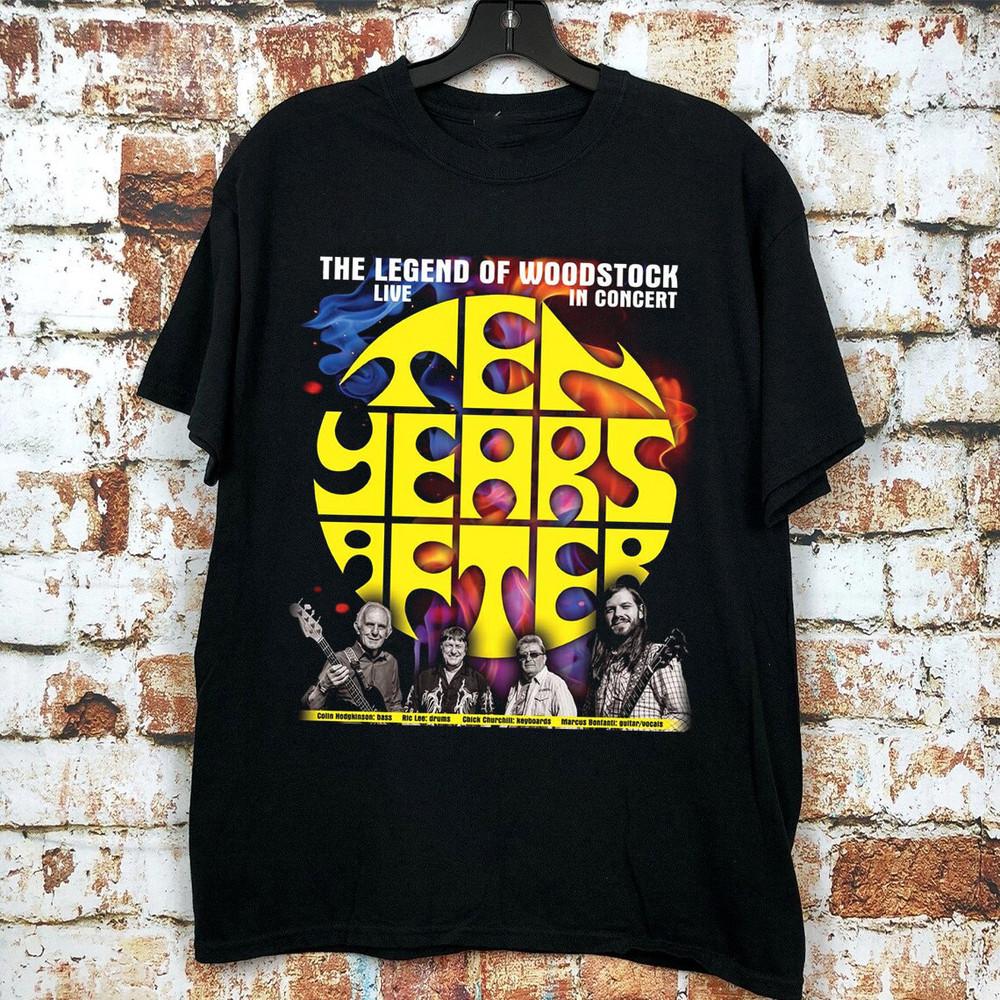 Ten Years After The Legend Of Woodstock Full Size S-5XL SS778 Unisex T-Shirt M