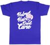 Funny Cycling Bicycle Unisexs TShirt Helmet Hair Dont Care Tee Gift