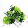 Artificial Plant Desktop Decoration Fake Green Plant Accessories Plastic Flowers Outdoor Decoration Wedding Venue Layout