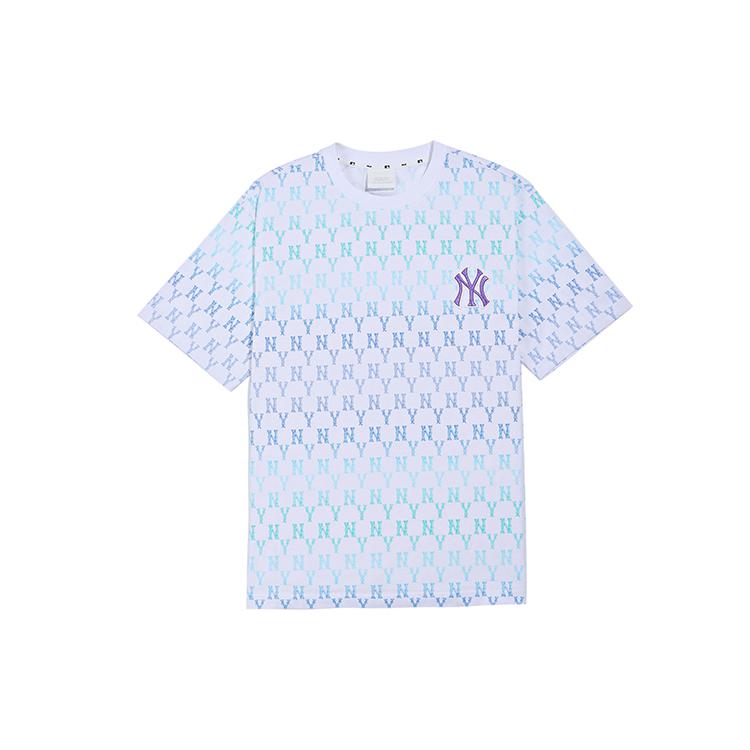 MLB New York Yankees T Shirt Unisex Light Blue 31TSMC131-50U XL