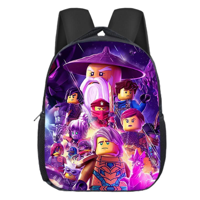 Cute Children'S Schoolbag Diy Cartoon Animation Kindergarten Backpack Burden Reduction Schoolbag