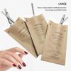 50Pcs Disposable Self Sealing Cleaning Pouch Dry Heat Autoclave Disinfection Kraft Paper Bags 100mm x 200mm