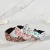 MAIA Garden Jacquard Hairband - Knotted Beige Pink