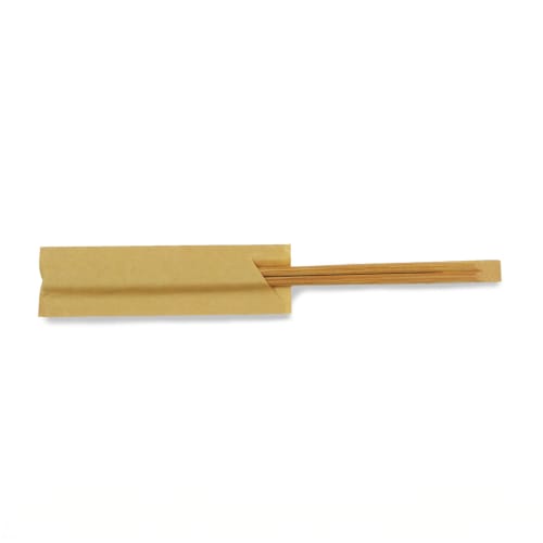 Yamato Bussan Disposable Chopsticks, Unbleached Bamboo Chopsticks, Hakama, 24cm, 100 Pairs, Bag, Commercial Use