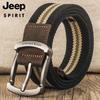 JEEP SPIRIT Herren Mode Canvas Gürtel