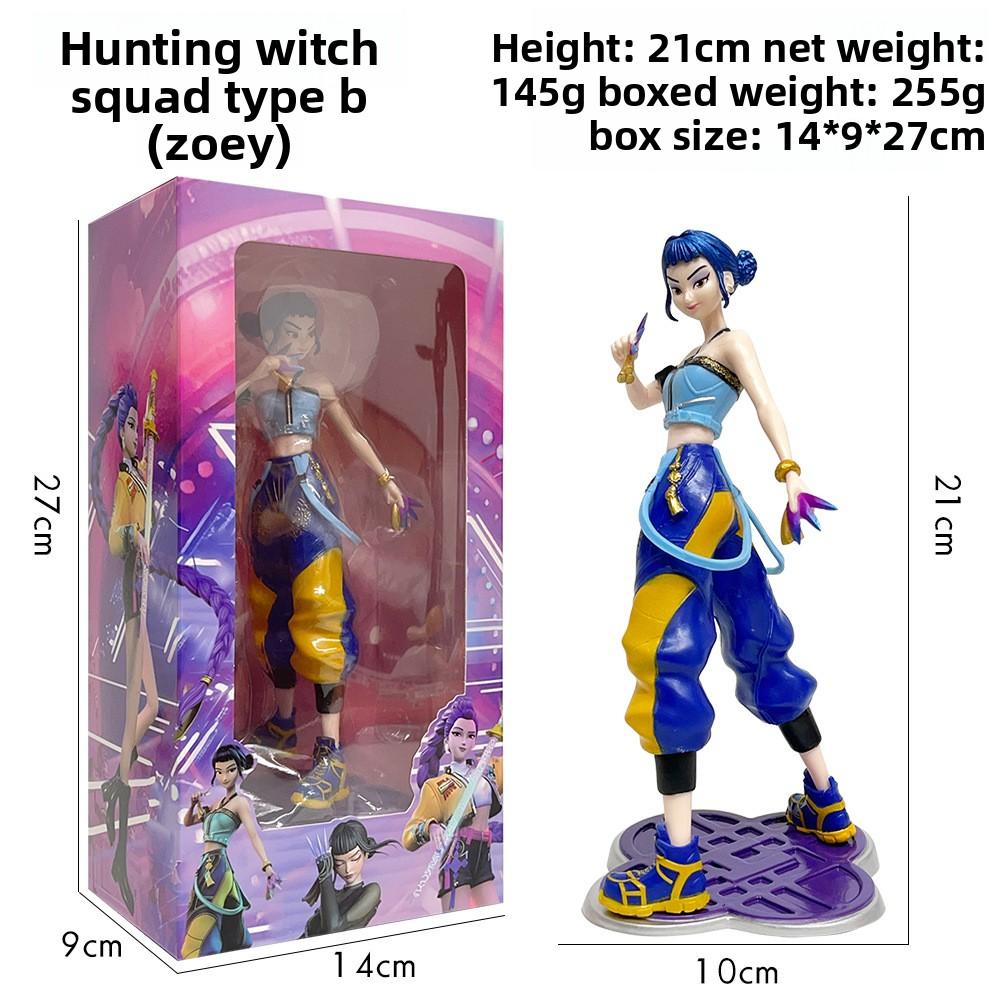 Witch Hunter Figure Model, Witch Hunter Blind Box Tide Play Doll Ornament