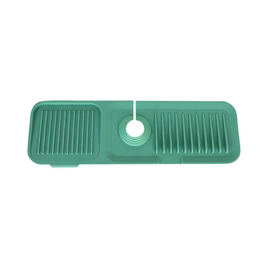 Sink Anti-slip Storage Mat Faucet Anti-splash  Pad Anti-slip Countertop Mat Cup Anti-slip Storage