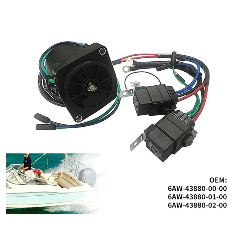 Engines 12V Tilt Trim Motor For  Outboard F300 F350 FL350 LF300 LF350 Parts 6AW-43880-00-00 6AW-43880-01-00