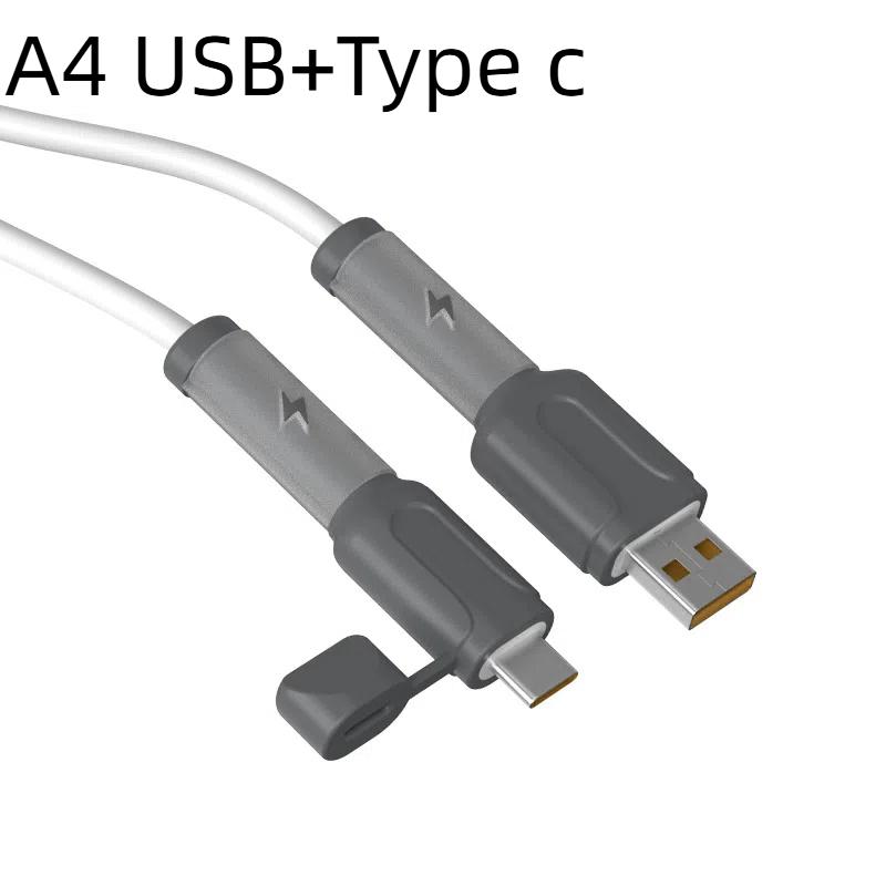 

Charger Cable Protector Soft Silicone Cover Type C Charger Cable Protector Cable Protector Cord Saver Practical Accessories