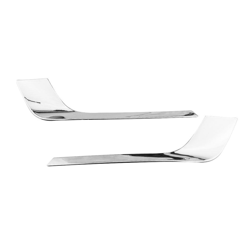 Rear Car Fog Lights Decoration Cover Trim for Jeep Compass 2th 2017 - 2020 ABS Chrome Back Fog Lamps Sticker Accessories