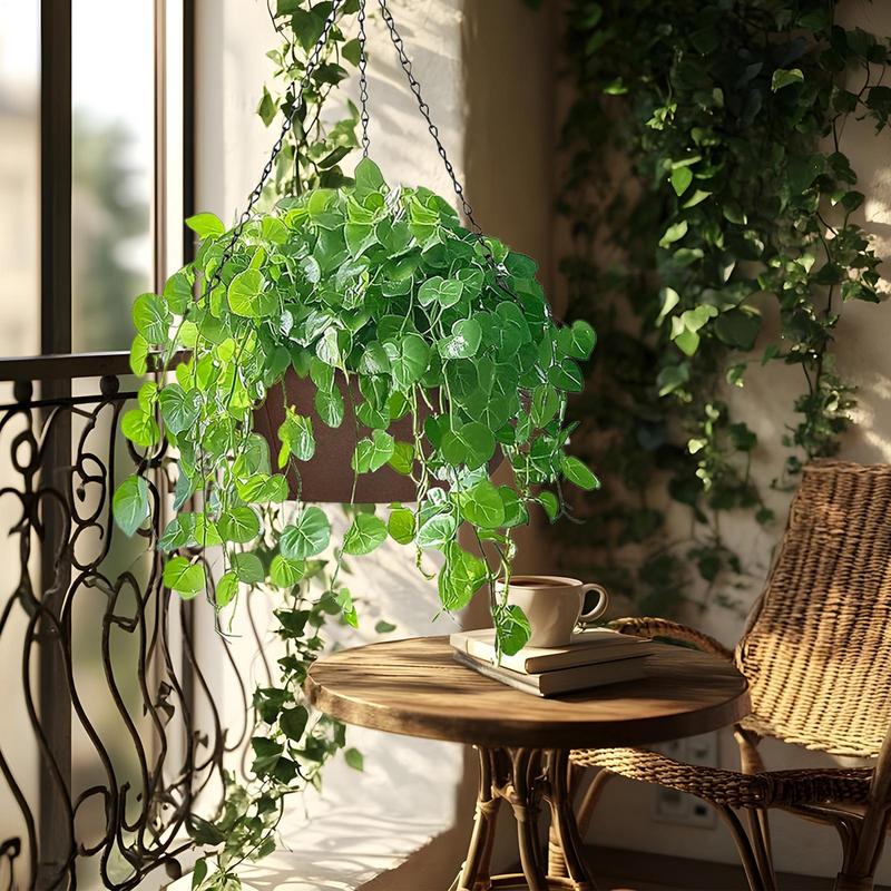 Wall Mounted Flower Pot Outdoor Wall Mounted Planter Basket Artistic Sense Planting Tool for Ceilings Patios Balconies Porches