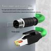 Suhao Cat6a Industrial M12 To RJ45 Ethernet Cable