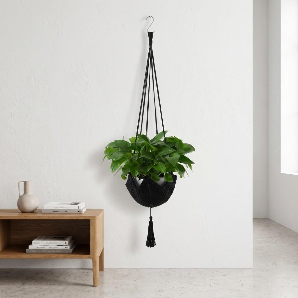 Sturdy Macrame Plant Hanger Handmade Flower Pot Hanging Planter Hanging Basket Indoor Outdoor