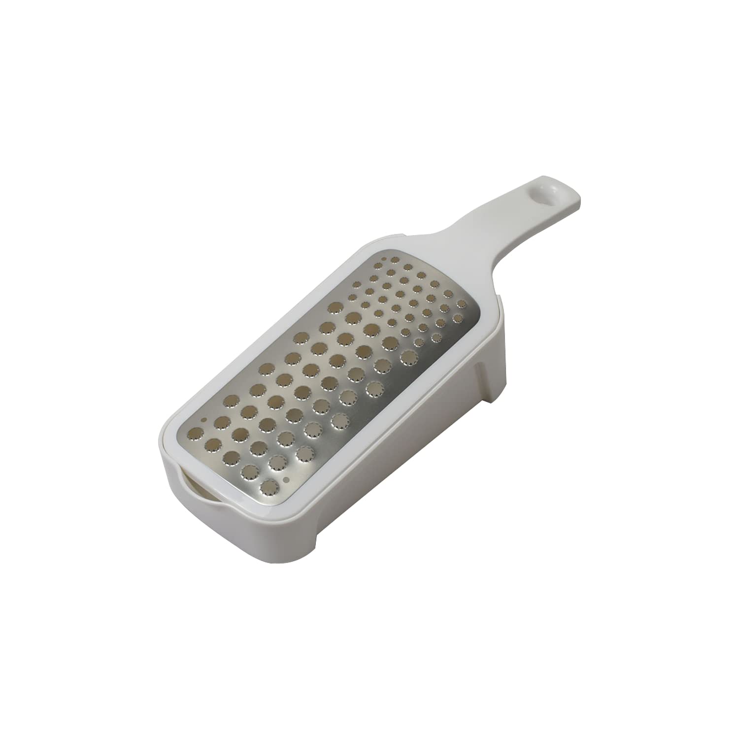 Pearl Metal Radish Grater with Etched Easy to Simple Use (PEARL METAL) Container, Finish, Use, White, CC-1606 белый
