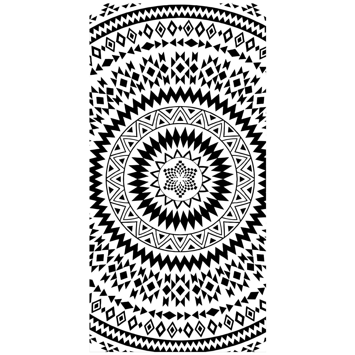 

Черно-белое полосатое пляжное полотенце, пляжное полотенце из микрофибры, печатное банное полотенце, водопоглощение 80 * 160 [OPP independent bag]