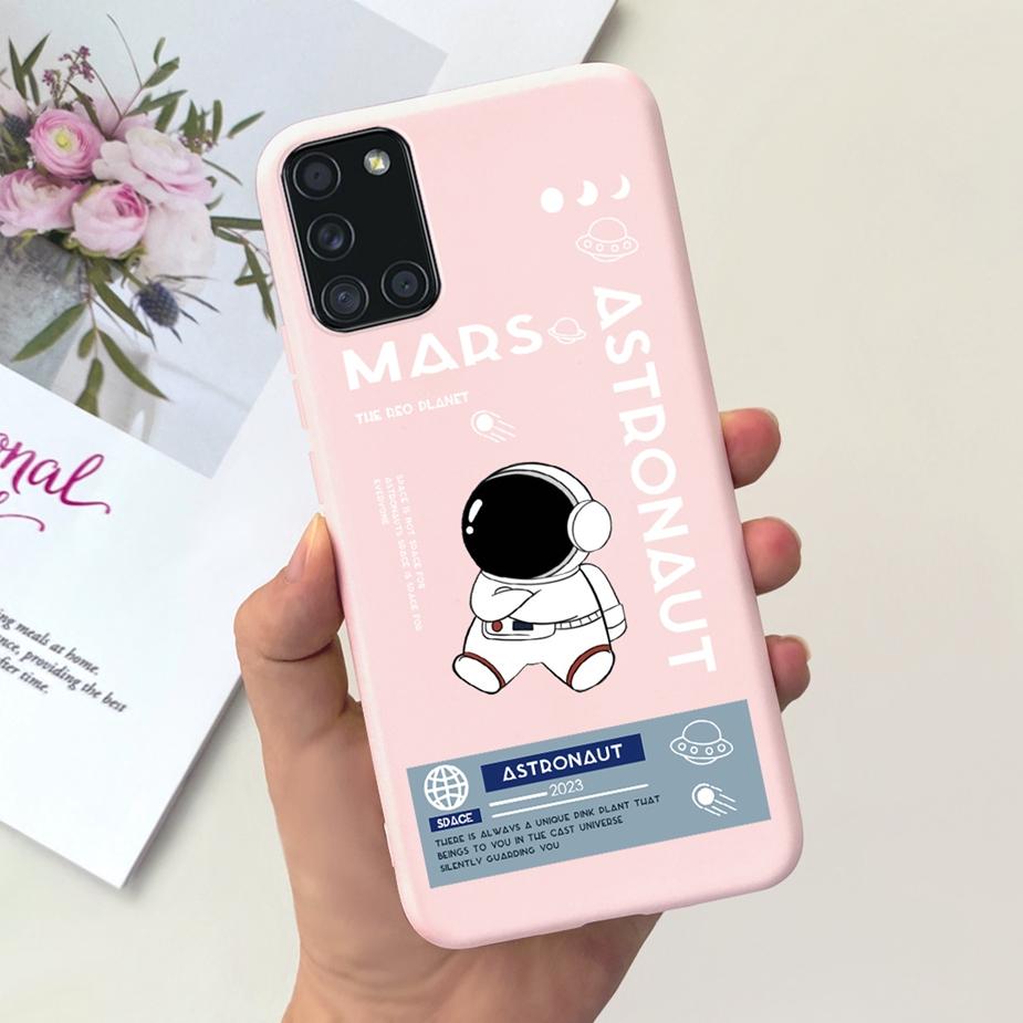 For Samsung Galaxy A51 A71 Case A515F A715F Cute Fashion Cartoon Painted Phone Case For Samsung A51 A 31 41 71 Soft Cover Bumper