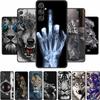 6.7" For Samsung Galaxy F17 5G Case F 17 Coque Soft TPU Black Silicone Back Cover For Galaxy F17 Phone Case Animal Wolf Tiger