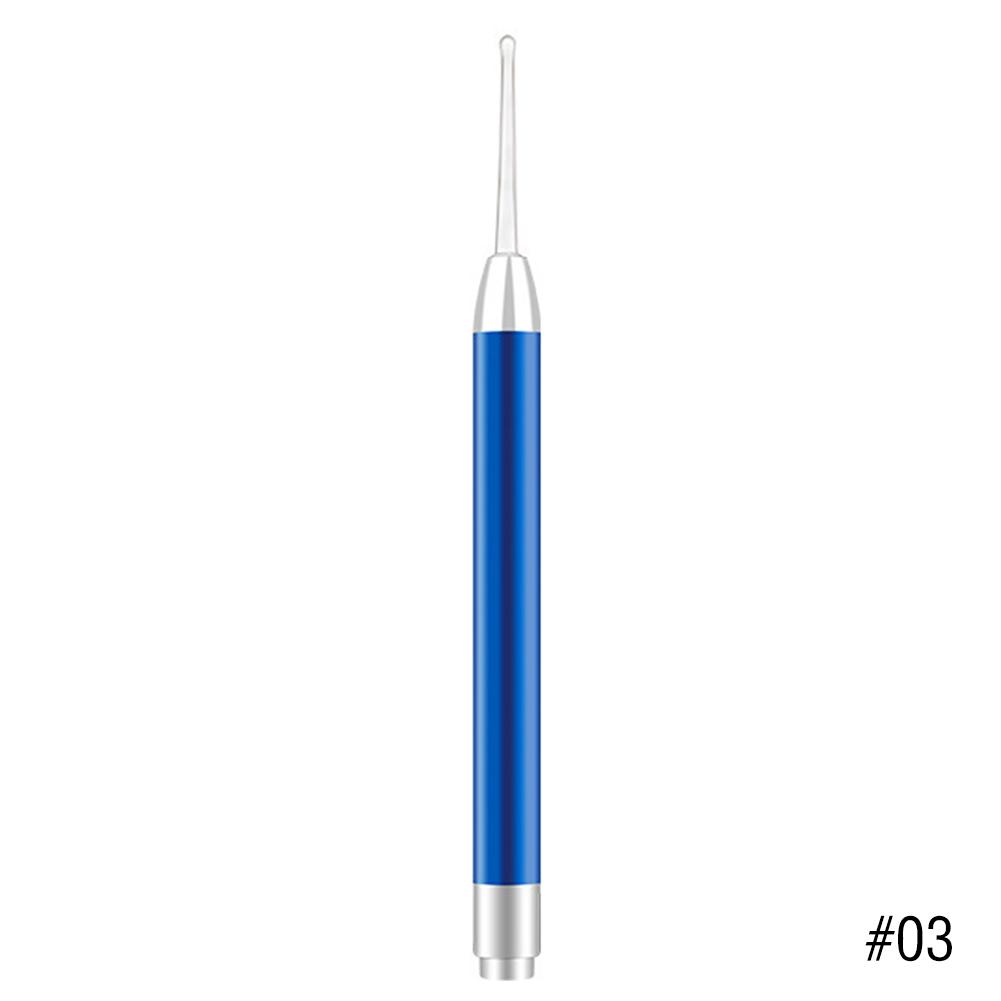 LED FlashLight Earpick Ear Cleaning Light Earpick Spoon Ear Curette Light Spoon Ear Wax Removal Ear Cleaning Tool