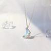 925 Sterling Silver Zircon Pendant Necklace Necklace Women Fashion Jewelry